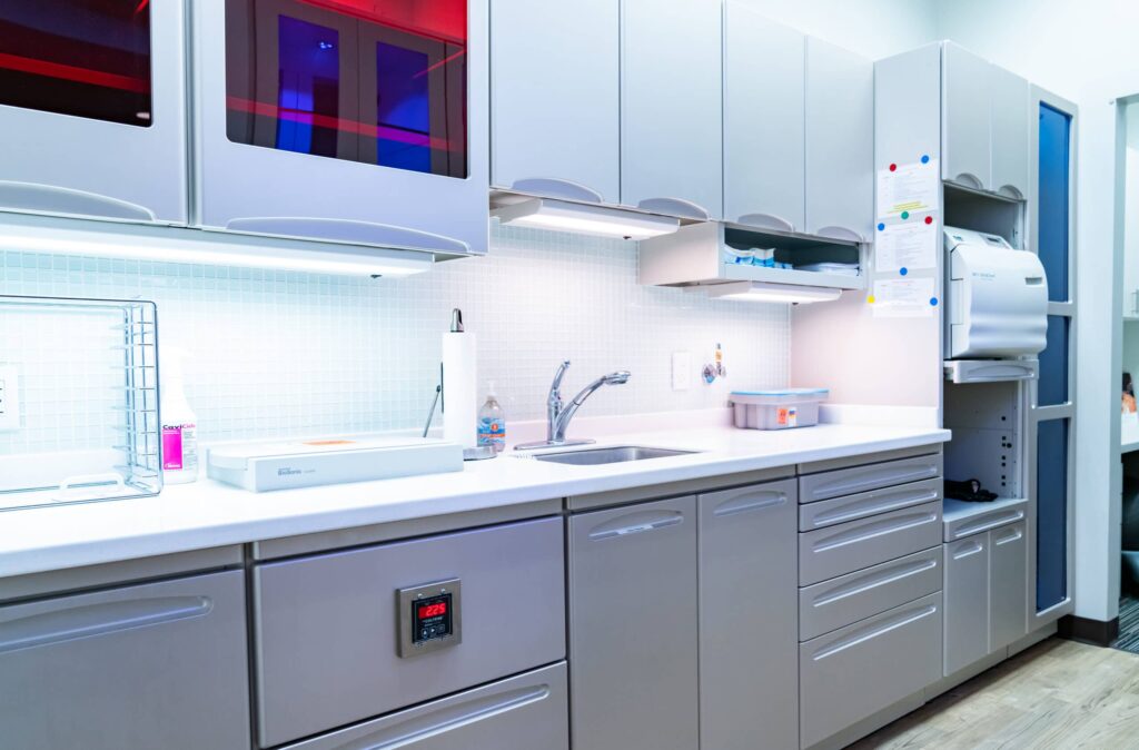 Sterilization Room Embrace Orthodontics Cibolo, TX